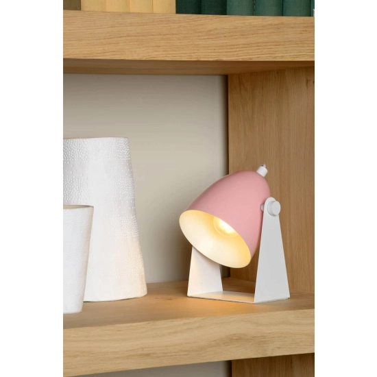 Lampa stołowa CHAGO 1xE14 Pink 45564/01/66 Lucide - zdjęcie dodatkowe 2